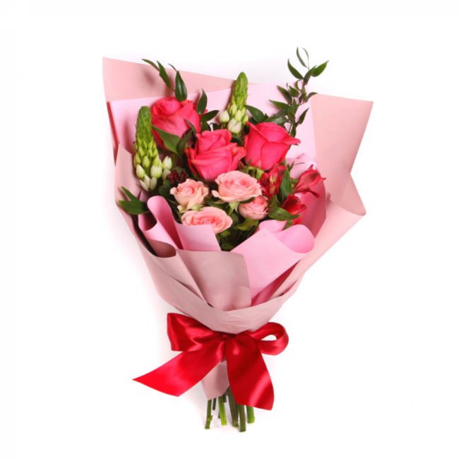 Букет цветов "Чувства из небес"